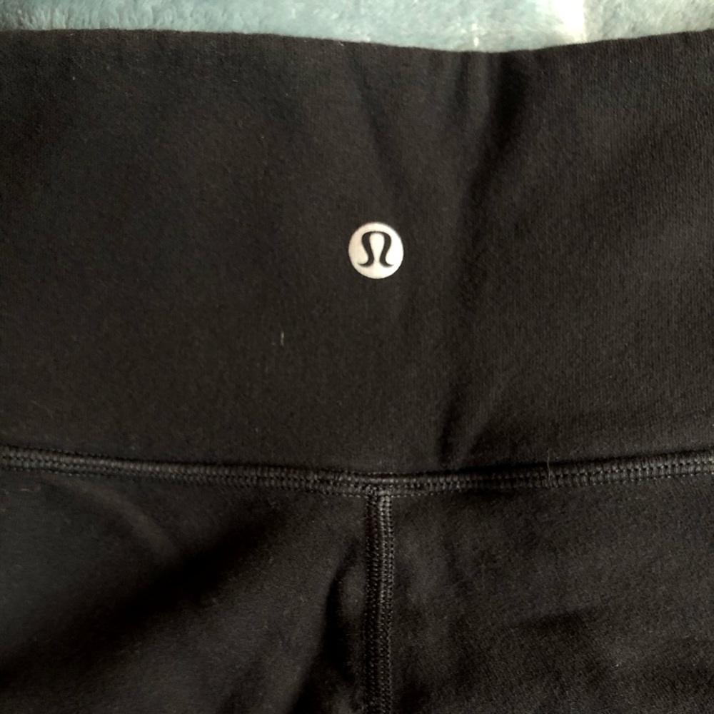 Thick Lululemon Fleece Leggings Sz 6